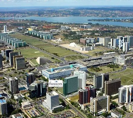 Flat No Hotel Fusion H Plus Brasilia Exterior photo